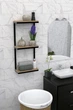 Настенная полка в стиле лофт EcoLoft DSP-1173 Дуб Аппалачі - изображение 2