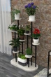 Підставка під квіти в стилі лофт EcoLoft FloraRise DSP-1172 Дуб Кортона - зображення 3