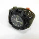 Часы наручные мужские SKMEI 1586AG ARMY GREEN, мужские армейские водостойкие тактические. Цвет: зеленый - изображение 7