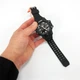 Часы наручные мужские SKMEI 1586BK BLACK, водонепроницаемые мужские часы, часы спортивные. Цвет: черный - изображение 8