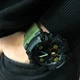Часы наручные мужские SKMEI 1520AG ARMY GREEN, военные мужские наручные часы зеленые. Цвет: зеленый - изображение 2