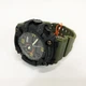 Часы наручные мужские SKMEI 1520AG ARMY GREEN, военные мужские наручные часы зеленые. Цвет: зеленый - изображение 1