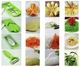 Овочерізка Найсер Дайсер, Nicer Dicer Plus подрібнювач, 11 видів шатківниці, для овочів, фруктів - зображення 6