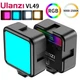 Відеосвітло Ulanzi Vijim Rechargeable Mini RGB Light UV-B01001 VL49 RGB Pro Black - зображення 2