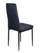Стул для кухни N-66-2 Vetro Mebel Черный/Черный (металл/велюр) (N-66-2-black-velvet) - изображение 4