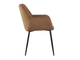 Стул для кухни M-220 Vetro Mebel Черный/Карамель (металл/ткань мохер) M-220-caramel/black) - изображение 2