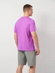 Футболка хлопковая длинная мужская Puma Ess 2 Color Small No. 1 Logo Tee 68471789 XL Wild Berry (4067983294266) - изображение 2