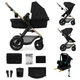 Универсальная коляска 3 в 1 Kinderkraft Moov 2 Air Pure Black (KSMOOV02BLK0000) - изображение 3