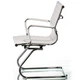 Конференц крісло Solano office artleather white E5876 - зображення 4