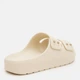 Женские шлепанцы для пляжа Lacoste Serve Slide 749CFA0021-2R2 37 (T4) 23.8 см Off Wht/Lt Brw (5059862434909) - изображение 4