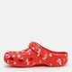 Жіночі крокси Crocs Classic Vday Clog ChR 209682-6ZR 37-38 (M5/W7) 23 см Cherry Red (198445107238) - зображення 3