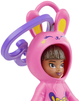 Zestaw do zabawy Polly Pocket Plush Doll Hoodie Buddy Królik HRD63 (194735174010) - obraz 3