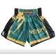 Шорти для тайського боксу Muay Thai Shorts (size S / Green-Gold) - изображение 1