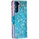 Чохол з малюнком Deexe Color Wallet для Samsung Galaxy S21 (G991) - Plum Blossom - зображення 3
