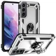 Протиударний чохол з підставкою Deexe Armor Case для Samsung Galaxy S22 (S901) - Silver - зображення 1