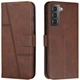Чохол-книжка з застібкою UniCase Jet Cover для Samsung Galaxy S22 (S901) - Brown - зображення 1