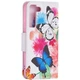 Чохол з малюнком Deexe Color Wallet для Samsung Galaxy S22 (S901) - Two Butterflies - зображення 3