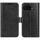 Классический чехол-книжка Deexe Wallet Style для Google Pixel 9a - Black - изображение 1