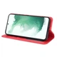 Чохол-книжка Deexe Retro Style для Samsung Galaxy S22 (S901) - Red - зображення 4