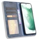 Чохол-книжка Deexe Retro Style для Samsung Galaxy S22 (S901) - Blue - зображення 5