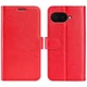 Классический чехол-книжка Deexe Wallet Style для Google Pixel 9a - Red - изображение 1