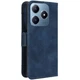Чехол-книжка с кармашками Deexe Wallet Stand для Realme C63 / C61 / Note 60x - Blue - изображение 7