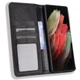 Чехол-книжка Deexe Retro Style для Samsung Galaxy S21 Ultra (G998) - Black - изображение 5