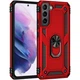 Протиударний чохол з підставкою Deexe Armor Case для Samsung Galaxy S22 (S901) - Red - зображення 2