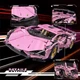 Конструктор технік машинка Lamborghini Sian FK937 Pink на 1281 деталь в масштабі авто 1:14 Ламборджині модель спорткар FKP 37 в коробці Рожева - зображення 5