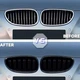 Решетки радиатора для БМВ BMW Racing grills 5 Series е60 е61 2003-2009 двойные ноздри 1009 - изображение 2