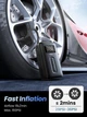 Портативний компресор UGREEN CD259 Portable Tire Inflator 2x2500mAh 10.3bar 15l/min + ліхтарик + чохол (15951) - зображення 3