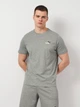 Футболка хлопковая длинная мужская Puma Ess 2 Color Small No. 1 Logo Tee 68471703 L Medium Gray Heather (4067983326981) - изображение 1