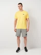 Футболка хлопковая длинная мужская Puma Ess 2 Color Small No. 1 Logo Tee 68471755 M Sunny Yellow (4067983327230) - изображение 3