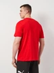 Футболка хлопковая длинная мужская Puma Ess 2 Color No. 1 Logo Tee 68470811 S For All Time Red с принтом (4067983326257) - изображение 2