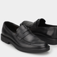 Loafersy męskie skórzane ECCO ecc525654-01001 45 Czarne (194891399005) - obraz 4