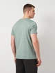 Футболка хлопковая длинная мужская Puma Ess 2 Color No. 1 Logo Tee 68470830 S Green Moon с принтом (4067983326097) - изображение 2