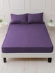 Набор Good-Dream Простынь на резинке 200х220 см + 2 наволочки 50х70 см microfiber Violet (GDBSMV200220) - изображение 1