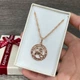Кулон знак зодиака Лев в оправе зодиакальный ореол на цепочке ювелирный сплав медзолото в сувенирной коробочке (11941) - изображение 3