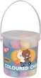 Мел цветной YES Line Friends Jumbo 12 шт в ведре (400508) (5056574434371) - изображение 1