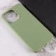 Силиконовый чехол Epik Candy для Apple iPhone 13 Pro Max Фисташковый - изображение 5