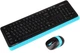 Комплект бездротовий A4Tech FG1010 Blue (4711421943444) - зображення 2