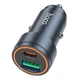 Автомобільний зарядний пристрій Hoco Z57A 1USB/1USB-C PD30W/QC3.0 Сірий - зображення 3