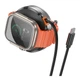 Беспроводное зарядное устройство Hoco CQ18 2-in-1 15W MagSafe 7.5W Silver (36162_3606815) - изображение 5