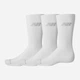 Набор мужских носков высоких New Balance Prfm Basic Crew LAS51423WT 43-46 3 пары Белый (197968528445) - изображение 1