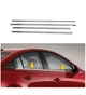 Молдинги окон для Mazda 3 2009-2013 Седан, 4 шт, нержавеющая сталь - изображение 3