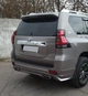 Накладки на передний и задний бампер Modelista V3-LED (2017-) Белый цвет для Toyota Land Cruiser Prado 150 - изображение 5