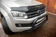 Дефлектор капота для Volkswagen Amarok 2010-2022, Мухобойка капота Volkswagen Amarok V2 - изображение 9