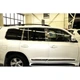 Lexus LX570 / 450d 2015-2023 Окантовка скла та стійок з нержавіючої сталі - зображення 3