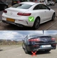 Диффузор заднего бампера с насадками для Mercedes E-class C238 Coupe 2016-2024 (дизайн AMG63) - изображение 3