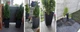 Набор 3 шт вазонов для цветов с вкладками Deco4Home RATTAN 32.5 см/37.5 см/42 см для балкона, террасы, сада Ротанг Антрацит - изображение 11